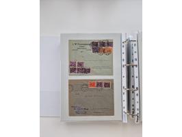 1920/23, umfangreiche Sammlung mit über 4600 Briefen, Karten und Ganzsachen. Dabei interessante Frankaturen, Blockeinheiten, 