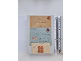 1920/23, umfangreiche Sammlung mit über 4600 Briefen, Karten und Ganzsachen. Dabei interessante Frankaturen, Blockeinheiten, 
