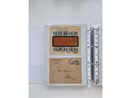 1920/23, umfangreiche Sammlung mit über 4600 Briefen, Karten und Ganzsachen. Dabei interessante Frankaturen, Blockeinheiten, 