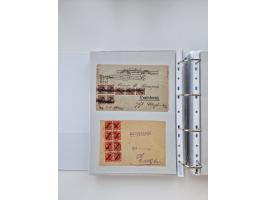 1920/23, umfangreiche Sammlung mit über 4600 Briefen, Karten und Ganzsachen. Dabei interessante Frankaturen, Blockeinheiten, 