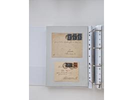 1920/23, umfangreiche Sammlung mit über 4600 Briefen, Karten und Ganzsachen. Dabei interessante Frankaturen, Blockeinheiten, 