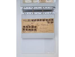 1920/23, umfangreiche Sammlung mit über 4600 Briefen, Karten und Ganzsachen. Dabei interessante Frankaturen, Blockeinheiten, 