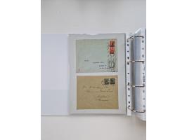 1920/23, umfangreiche Sammlung mit über 4600 Briefen, Karten und Ganzsachen. Dabei interessante Frankaturen, Blockeinheiten, 