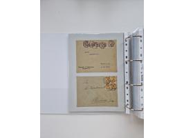 1920/23, umfangreiche Sammlung mit über 4600 Briefen, Karten und Ganzsachen. Dabei interessante Frankaturen, Blockeinheiten, 
