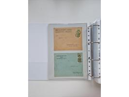 1920/23, umfangreiche Sammlung mit über 4600 Briefen, Karten und Ganzsachen. Dabei interessante Frankaturen, Blockeinheiten, 
