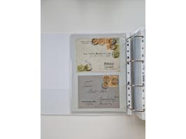 1920/23, umfangreiche Sammlung mit über 4600 Briefen, Karten und Ganzsachen. Dabei interessante Frankaturen, Blockeinheiten, 