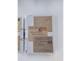 1920/23, umfangreiche Sammlung mit über 4600 Briefen, Karten und Ganzsachen. Dabei interessante Frankaturen, Blockeinheiten, 