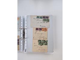 1920/23, umfangreiche Sammlung mit über 4600 Briefen, Karten und Ganzsachen. Dabei interessante Frankaturen, Blockeinheiten, 
