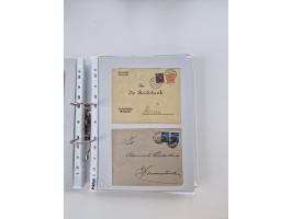 1920/23, umfangreiche Sammlung mit über 4600 Briefen, Karten und Ganzsachen. Dabei interessante Frankaturen, Blockeinheiten, 