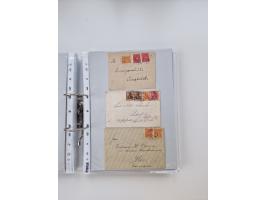 1920/23, umfangreiche Sammlung mit über 4600 Briefen, Karten und Ganzsachen. Dabei interessante Frankaturen, Blockeinheiten, 