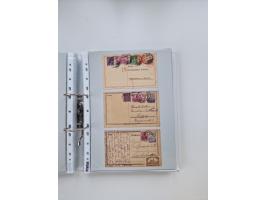 1920/23, umfangreiche Sammlung mit über 4600 Briefen, Karten und Ganzsachen. Dabei interessante Frankaturen, Blockeinheiten, 