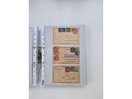 1920/23, umfangreiche Sammlung mit über 4600 Briefen, Karten und Ganzsachen. Dabei interessante Frankaturen, Blockeinheiten, 