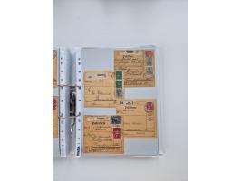 1920/23, umfangreiche Sammlung mit über 4600 Briefen, Karten und Ganzsachen. Dabei interessante Frankaturen, Blockeinheiten, 