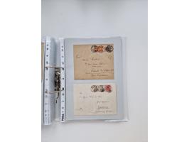 1920/23, umfangreiche Sammlung mit über 4600 Briefen, Karten und Ganzsachen. Dabei interessante Frankaturen, Blockeinheiten, 