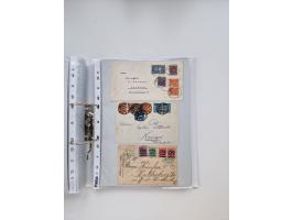 1920/23, umfangreiche Sammlung mit über 4600 Briefen, Karten und Ganzsachen. Dabei interessante Frankaturen, Blockeinheiten, 