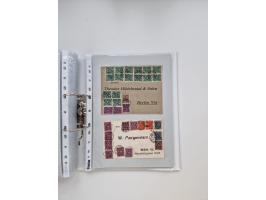 1920/23, umfangreiche Sammlung mit über 4600 Briefen, Karten und Ganzsachen. Dabei interessante Frankaturen, Blockeinheiten, 