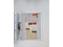 1920/23, umfangreiche Sammlung mit über 4600 Briefen, Karten und Ganzsachen. Dabei interessante Frankaturen, Blockeinheiten, 