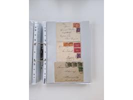 1920/23, umfangreiche Sammlung mit über 4600 Briefen, Karten und Ganzsachen. Dabei interessante Frankaturen, Blockeinheiten, 