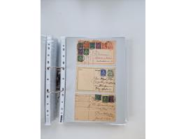 1920/23, umfangreiche Sammlung mit über 4600 Briefen, Karten und Ganzsachen. Dabei interessante Frankaturen, Blockeinheiten, 