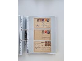 1920/23, umfangreiche Sammlung mit über 4600 Briefen, Karten und Ganzsachen. Dabei interessante Frankaturen, Blockeinheiten, 