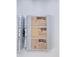 1920/23, umfangreiche Sammlung mit über 4600 Briefen, Karten und Ganzsachen. Dabei interessante Frankaturen, Blockeinheiten, 