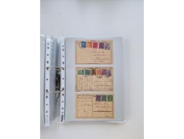 1920/23, umfangreiche Sammlung mit über 4600 Briefen, Karten und Ganzsachen. Dabei interessante Frankaturen, Blockeinheiten, 