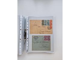 1920/23, umfangreiche Sammlung mit über 4600 Briefen, Karten und Ganzsachen. Dabei interessante Frankaturen, Blockeinheiten, 