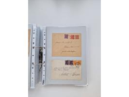 1920/23, umfangreiche Sammlung mit über 4600 Briefen, Karten und Ganzsachen. Dabei interessante Frankaturen, Blockeinheiten, 