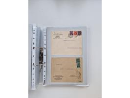 1920/23, umfangreiche Sammlung mit über 4600 Briefen, Karten und Ganzsachen. Dabei interessante Frankaturen, Blockeinheiten, 