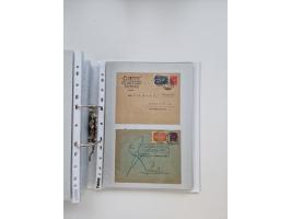 1920/23, umfangreiche Sammlung mit über 4600 Briefen, Karten und Ganzsachen. Dabei interessante Frankaturen, Blockeinheiten, 