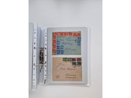 1920/23, umfangreiche Sammlung mit über 4600 Briefen, Karten und Ganzsachen. Dabei interessante Frankaturen, Blockeinheiten, 
