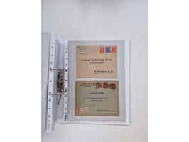 1920/23, umfangreiche Sammlung mit über 4600 Briefen, Karten und Ganzsachen. Dabei interessante Frankaturen, Blockeinheiten, 