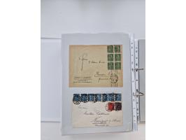 1920/23, umfangreiche Sammlung mit über 4600 Briefen, Karten und Ganzsachen. Dabei interessante Frankaturen, Blockeinheiten, 