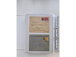 1920/23, umfangreiche Sammlung mit über 4600 Briefen, Karten und Ganzsachen. Dabei interessante Frankaturen, Blockeinheiten, 