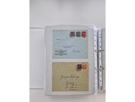 1920/23, umfangreiche Sammlung mit über 4600 Briefen, Karten und Ganzsachen. Dabei interessante Frankaturen, Blockeinheiten, 