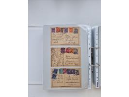 1920/23, umfangreiche Sammlung mit über 4600 Briefen, Karten und Ganzsachen. Dabei interessante Frankaturen, Blockeinheiten, 