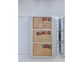 1920/23, umfangreiche Sammlung mit über 4600 Briefen, Karten und Ganzsachen. Dabei interessante Frankaturen, Blockeinheiten, 