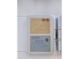 1920/23, umfangreiche Sammlung mit über 4600 Briefen, Karten und Ganzsachen. Dabei interessante Frankaturen, Blockeinheiten, 