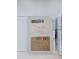 1920/23, umfangreiche Sammlung mit über 4600 Briefen, Karten und Ganzsachen. Dabei interessante Frankaturen, Blockeinheiten, 