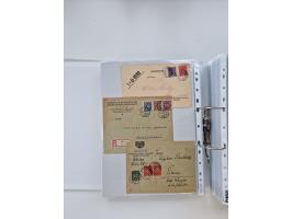 1920/23, umfangreiche Sammlung mit über 4600 Briefen, Karten und Ganzsachen. Dabei interessante Frankaturen, Blockeinheiten, 