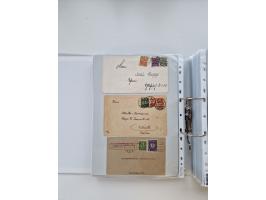 1920/23, umfangreiche Sammlung mit über 4600 Briefen, Karten und Ganzsachen. Dabei interessante Frankaturen, Blockeinheiten, 