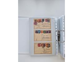 1920/23, umfangreiche Sammlung mit über 4600 Briefen, Karten und Ganzsachen. Dabei interessante Frankaturen, Blockeinheiten, 
