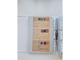 1920/23, umfangreiche Sammlung mit über 4600 Briefen, Karten und Ganzsachen. Dabei interessante Frankaturen, Blockeinheiten, 