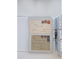1920/23, umfangreiche Sammlung mit über 4600 Briefen, Karten und Ganzsachen. Dabei interessante Frankaturen, Blockeinheiten, 