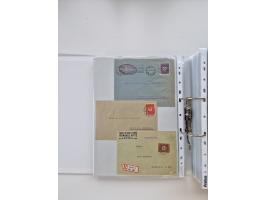 1920/23, umfangreiche Sammlung mit über 4600 Briefen, Karten und Ganzsachen. Dabei interessante Frankaturen, Blockeinheiten, 