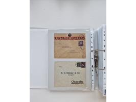 1920/23, umfangreiche Sammlung mit über 4600 Briefen, Karten und Ganzsachen. Dabei interessante Frankaturen, Blockeinheiten, 