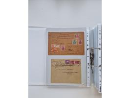 1920/23, umfangreiche Sammlung mit über 4600 Briefen, Karten und Ganzsachen. Dabei interessante Frankaturen, Blockeinheiten, 