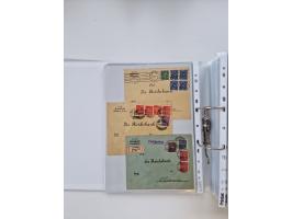 1920/23, umfangreiche Sammlung mit über 4600 Briefen, Karten und Ganzsachen. Dabei interessante Frankaturen, Blockeinheiten, 