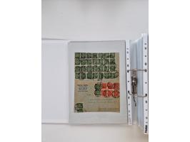 1920/23, umfangreiche Sammlung mit über 4600 Briefen, Karten und Ganzsachen. Dabei interessante Frankaturen, Blockeinheiten, 
