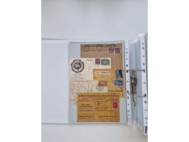1920/23, umfangreiche Sammlung mit über 4600 Briefen, Karten und Ganzsachen. Dabei interessante Frankaturen, Blockeinheiten, 
